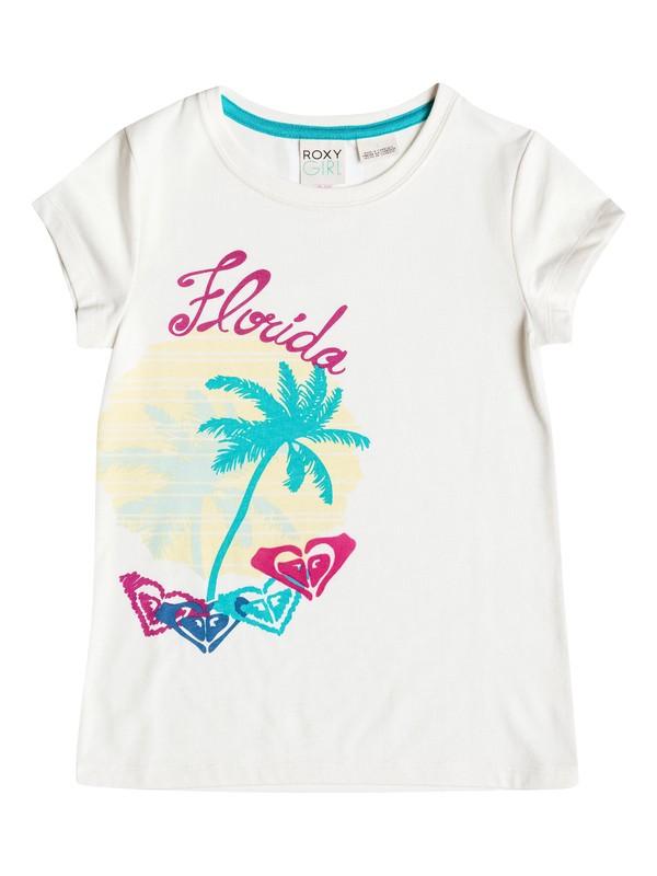 roxy, Girls 2-6 Sunsets T-Shirt, egret (wbs0) 0 Girls 2-6 Sunsets T-Shirt RRH51586 Roxy