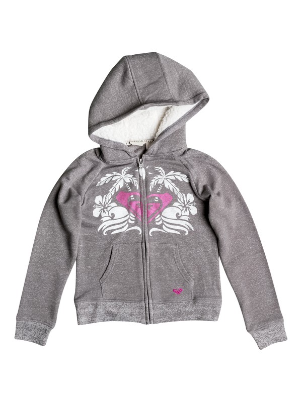 roxy, Baby Mirage Zip-Up Hoodie, Highrise-h (sgrh) 0 Baby Mirage Zip-Up Hoodie RRH52201 Roxy