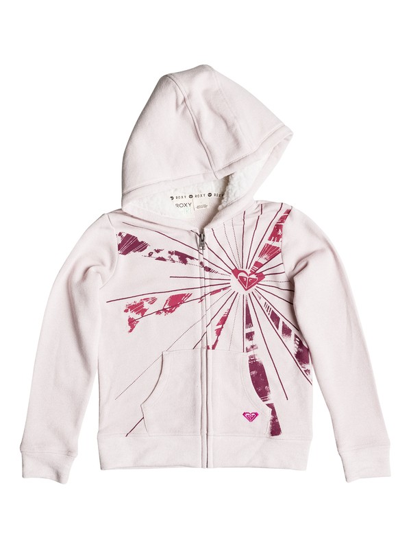 Girls 2-6 Let The Sunshine Zip-Up Hoodie RRH52276 0 Girls 2-6 Let The Sunshine Zip-Up Hoodie RRH52276 Roxy