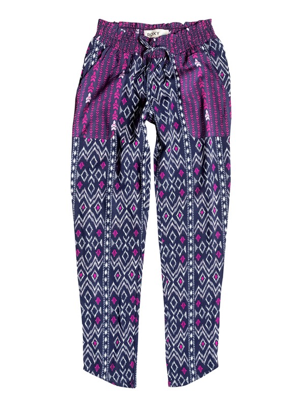 roxy, Girls 7-14 Big Yettis Pants, Eclipse - Pattern_1 (btc6) 0 Girls 7-14 Big Yettis Pants RRH55167 Roxy