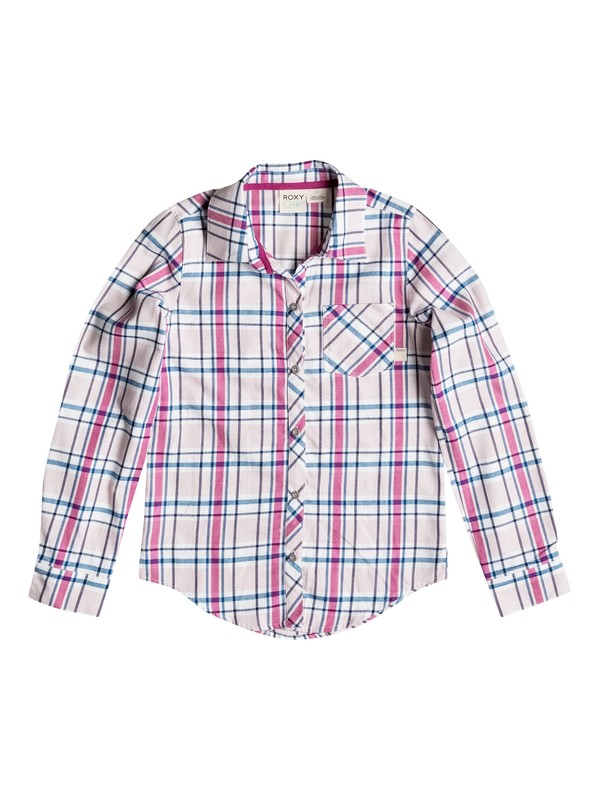 roxy, Girls 7-14 Big Country Cutie Long Sleeve T-Shirt, Hushed Violet-6 (tey6) 0 Girls 7-14 Big Country Cutie Long Sleeve T-Shirt RRH55187 Roxy