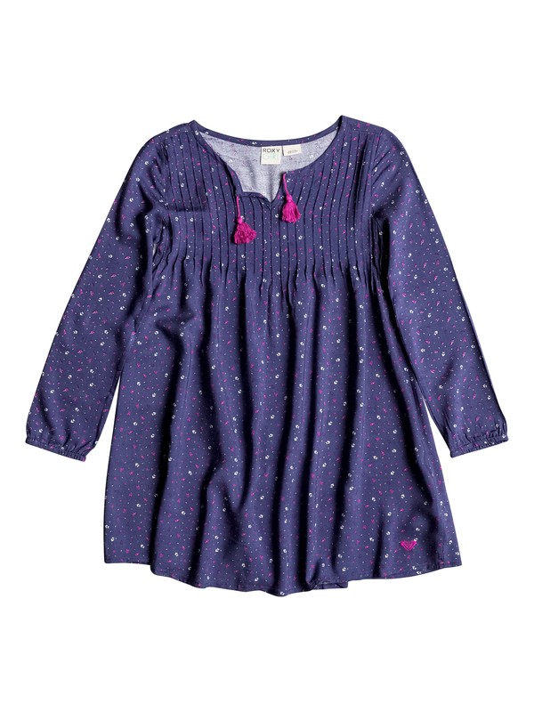 roxy, Girls 7-14 Big Shooting Arrows Dress, Eclipse - Pattern_1 (btc6) 0 Girls 7-14 Big Shooting Arrows Dress RRH58067 Roxy