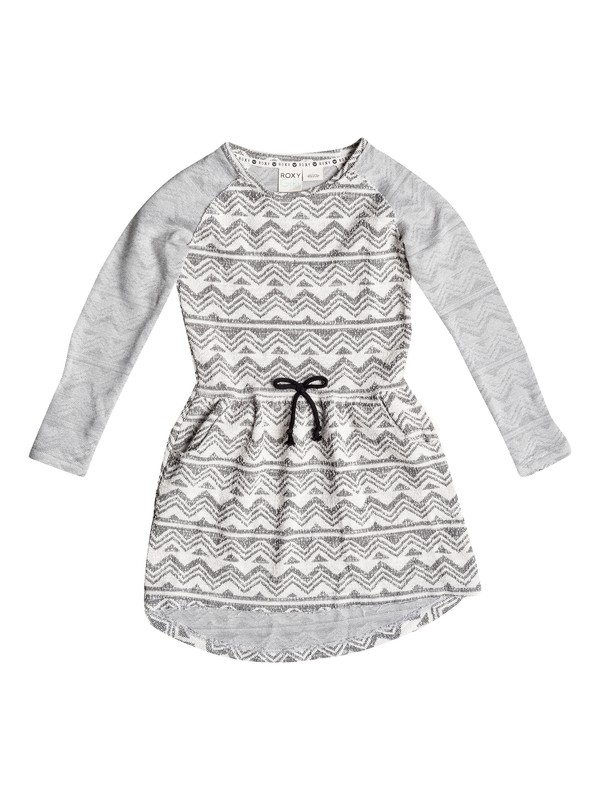 roxy, Girls 2-6 Polar Bear Dress, Egret-6 (wbs6) 0 Girls 2-6 Polar Bear Dress RRH58186 Roxy