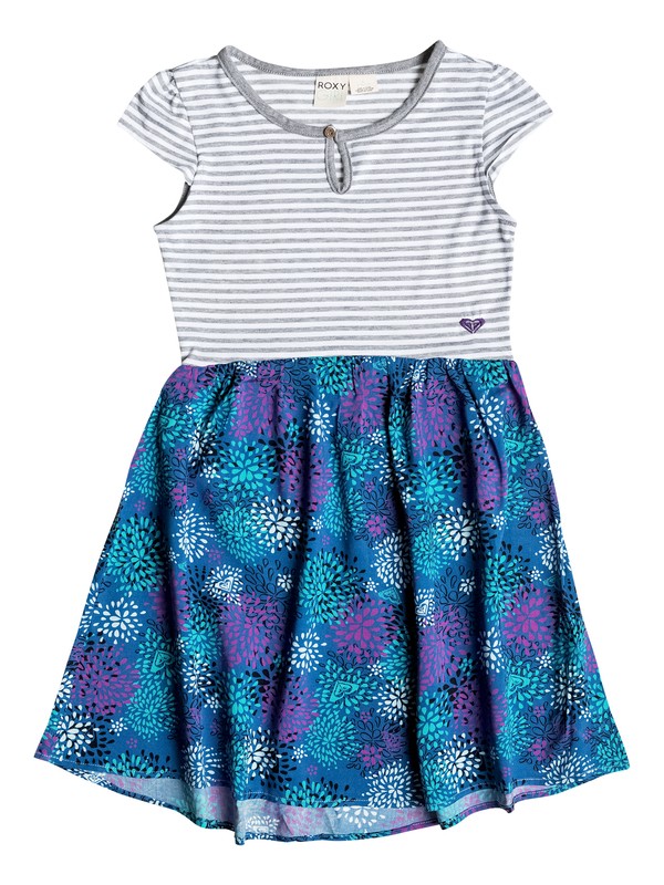 Girls 7-14 Big Flower Festival Dress RRH58247 0 Girls 7-14 Big Flower Festival Dress RRH58247 Roxy