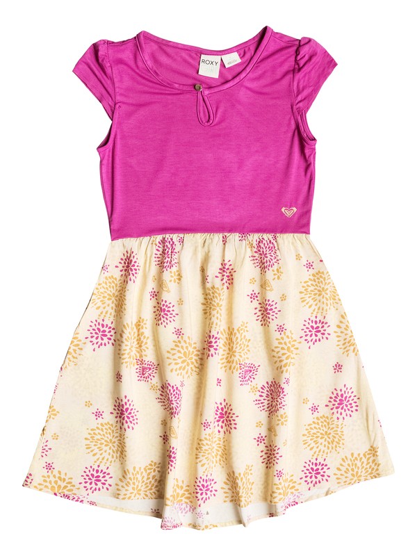 roxy, Girls 7-14 Big Floating Parade Dress, Bleached Sand-6 (ter6) 0 Girls 7-14 Big Floating Parade Dress RRH58257 Roxy