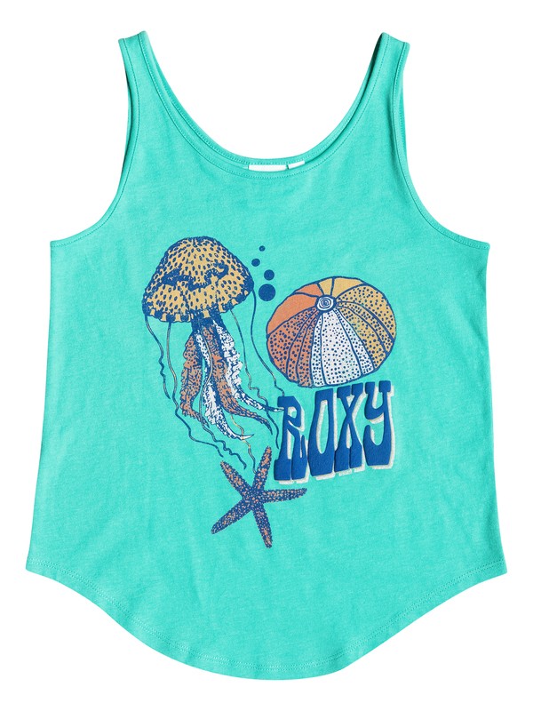 roxy, Baby Jellies Tank, Waterfall - Solid (bkg0) 0 Baby Jellies Tank RRM51341 Roxy