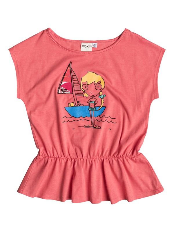 roxy, LIT DAY DREAMIN TEE, Sugar Coral (mjj0) 0 LIT DAY DREAMIN TEE RRM51736 Roxy