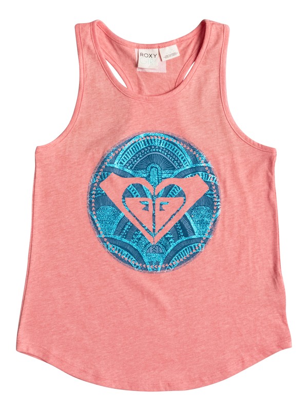 roxy, Girls 2-6 Fly To Cuba Tank, Living Coral - Solid (mjl0) 0 Girls 2-6 Fly To Cuba Tank RRM61056 Roxy