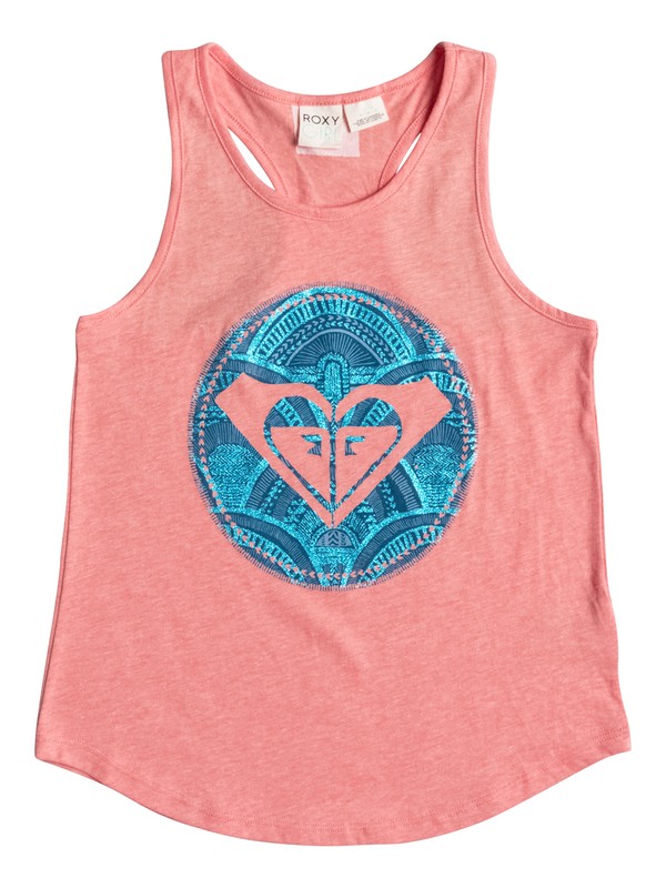 roxy, Girls 7-14 Fly To Cuba Tank, Living Coral - Solid (mjl0) 0 Girls 7-14 Fly To Cuba Tank RRM61057 Roxy