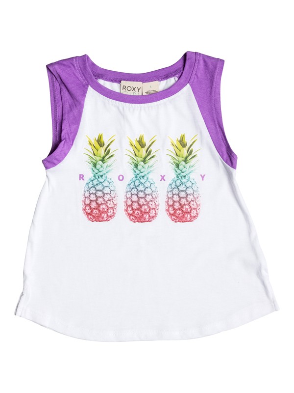 roxy, Baby Tres Frutas Tank, Drizzle-h (sjjh) 0 Baby Tres Frutas Tank RRM61181 Roxy