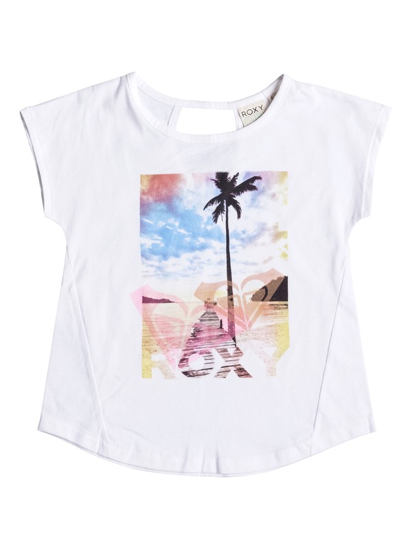 roxy, Baby Endless Boardwalk Short Sleeve Tee, Bright White (wbb0) 0 Baby Endless Boardwalk Short Sleeve Tee RRM61341 Roxy