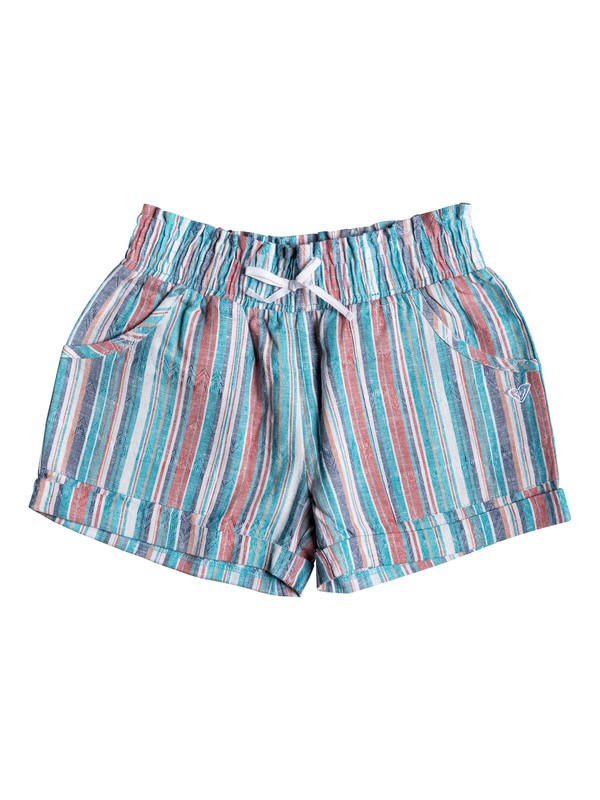 roxy, Girls 7-14 Bahama Bay Shorts, Bright White (wbb0) 0 Girls 7-14 Bahama Bay Shorts RRM65177 Roxy