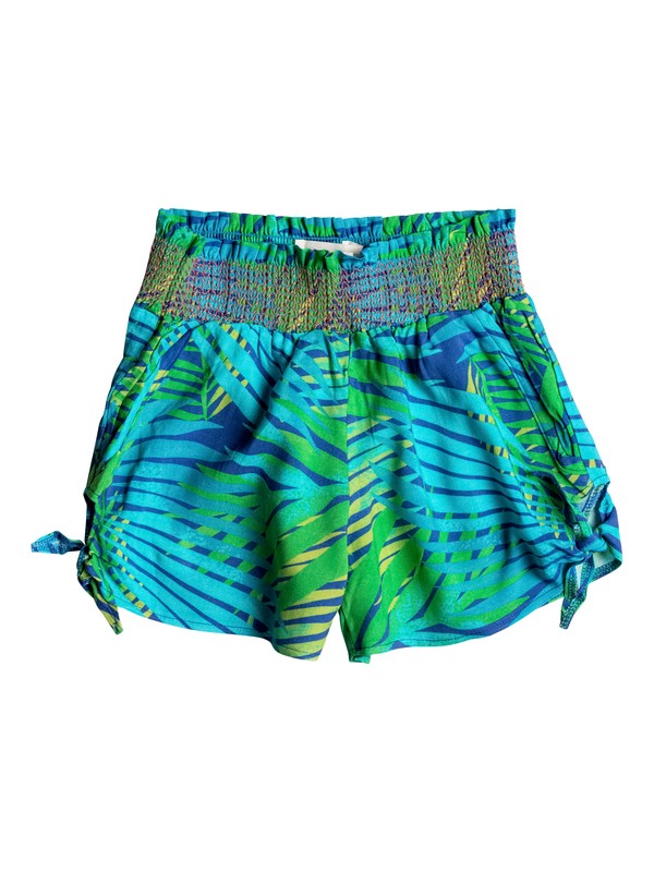 roxy, Girls 2-6 White Palm Shorts, Mint Leaf (gmm0) 0 Girls 2-6 White Palm Shorts RRM65186 Roxy