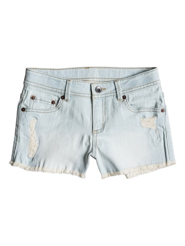 roxy, Girls 2-6 Wake Shorts, Ice Flow - Wash_1 (sefw) 0 Girls 2-6 Wake Shorts RRM65226 Roxy