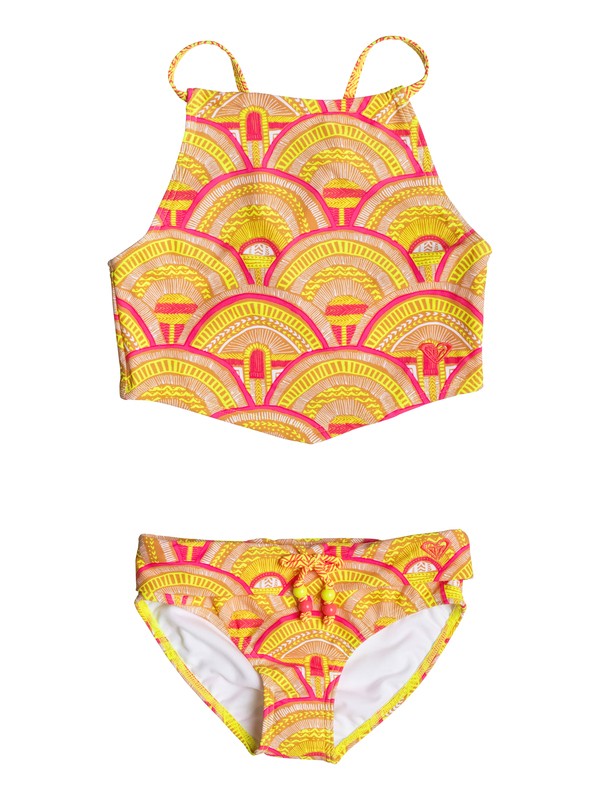 roxy, Girls 7-14 Sunrise Summer Bandana Set, Yellow Cream (yfk0) 0 Girls 7-14 Sunrise Summer Bandana Set RRM68847 Roxy
