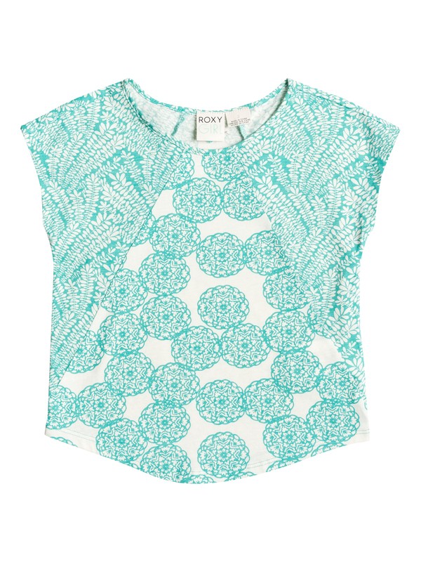 roxy, Girl's 2-6 Wipe Out Top, Baltic - Pattern_1 (blk6) 0 Girl's 2-6 Wipe Out Top RRS51316 Roxy