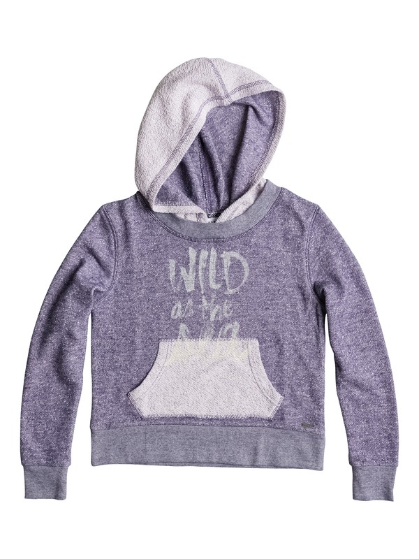 roxy, Girl's 7-14 Wild As The Sea Hoodie, Astral Aura-h (pssh) 0 Girl's 7-14 Wild As The Sea Hoodie RRS52287 Roxy