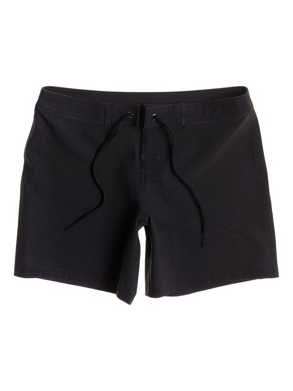 roxy, Girl's 7-14 Kailedscope 5" Inseam Boardshorts, Anthracite (kvj0) 0 Girl's 7-14 Kailedscope 5" Inseam Boardshorts RRS55207 Roxy