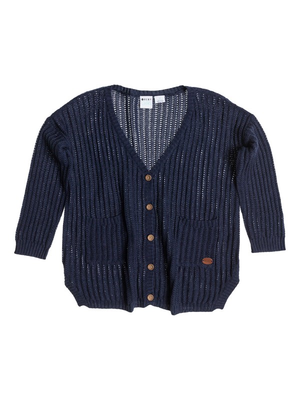 roxy, Girl's 7-14 Lazy Weekend Sweater, Astral Aura-h (pssh) 0 Girl's 7-14 Lazy Weekend Sweater RRS56017 Roxy