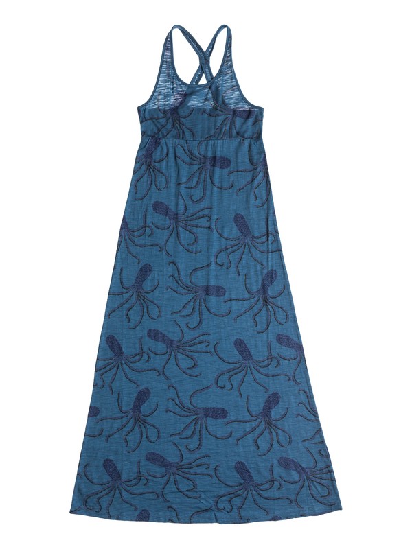 roxy, Girl's 7-14 Jetty Maxi Dress, Copen Blue-6 (bmn6) 0 Girl's 7-14 Jetty Maxi Dress RRS58137 Roxy