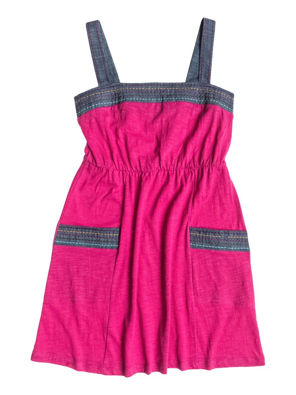 roxy, Girl's 7-14 Segundo Dress, Very Berry - Solid (mmw0) 0 Girl's 7-14 Segundo Dress RRS58157 Roxy