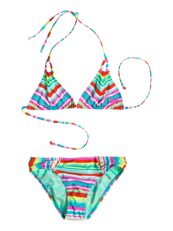 roxy, Girl's 7-14 Surf's Up Stripe Tiki Tri Set, Ceramic - Stripe_1 (blw3) 0 Girl's 7-14 Surf's Up Stripe Tiki Tri Set RRS58507 Roxy
