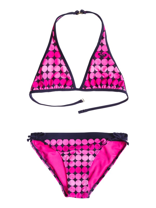 roxy, Girl's 7-14 Kalidescope Halter Set, Raspberry Rose-6 (mlg6) 0 Girl's 7-14 Kalidescope Halter Set RRS58757 Roxy