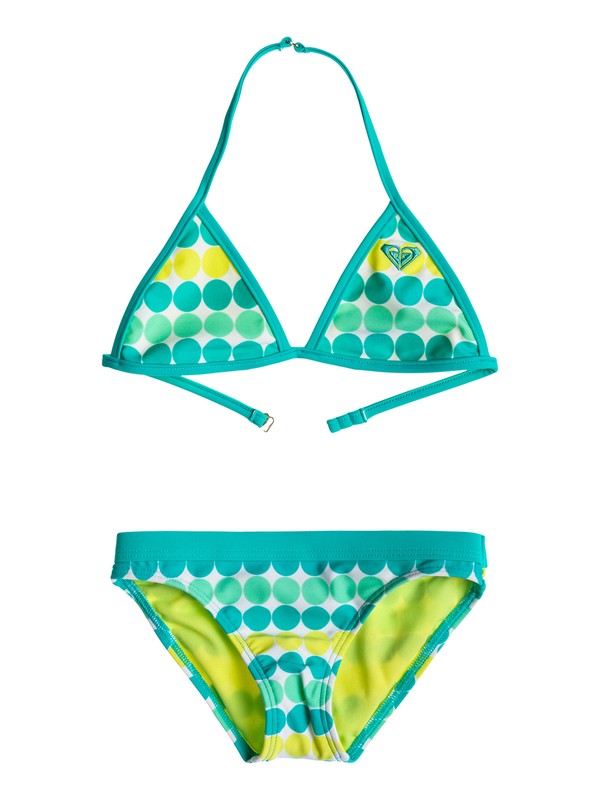 roxy, Girl's 2-6 Kalidescope Tiki Tri Set, Ceramic - Pattern_1 (blw6) 0 Girl's 2-6 Kalidescope Tiki Tri Set RRS58766 Roxy
