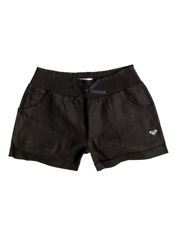 roxy, Girls 2-6 Beach Comber Shorts, TRUE BLACK (kvj0) 0 Girls 2-6 Beach Comber Shorts RRX55116 Roxy