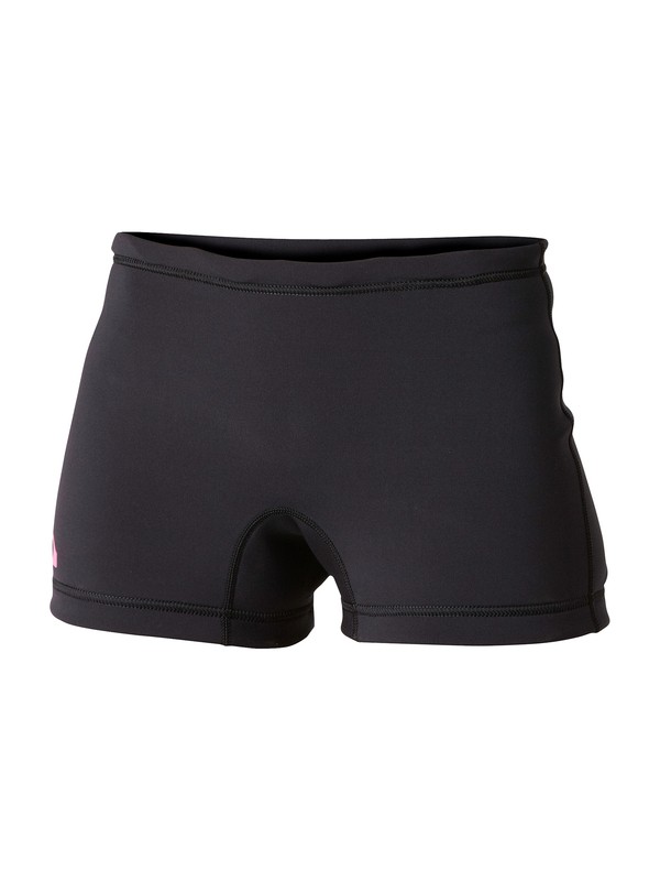 roxy, Syncro 1mm Short, BLACK W/ PINK (bkp) 0 Syncro 1mm Short SA030WF Roxy