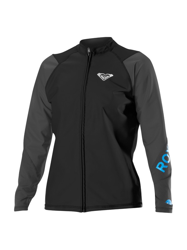 roxy, Syncro Hybrid Front Zip Paddle Jacket, BLACK (blk) 0 Syncro Hybrid Front Zip Paddle Jacket SA158WF Roxy